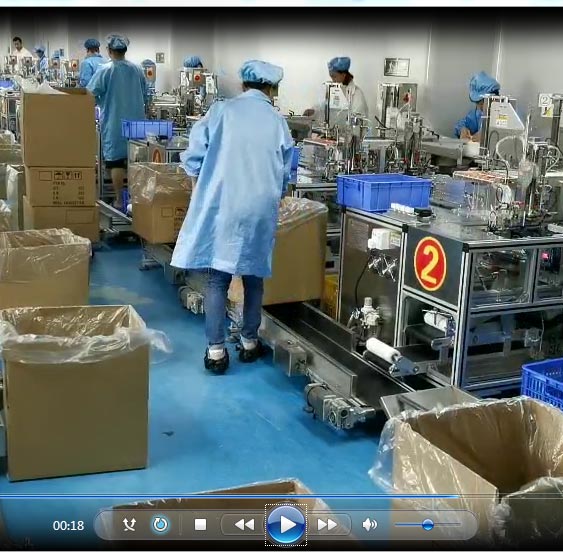 全自動高速折棉一體機(jī) 二折 -客戶案例